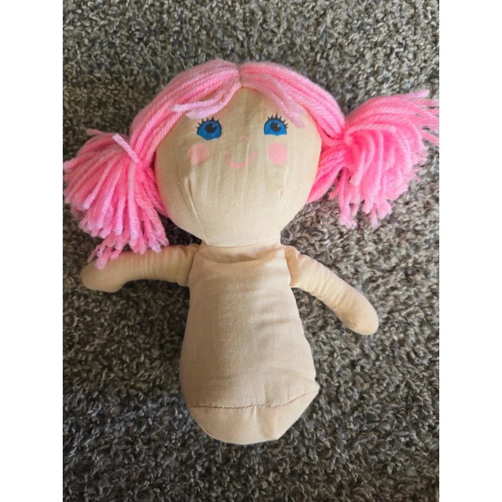 RARE VTG DEBBIE‎ DRESSER TOP DOLL Dimples 1973 Milton Bradley Amsco Ind No. 1101